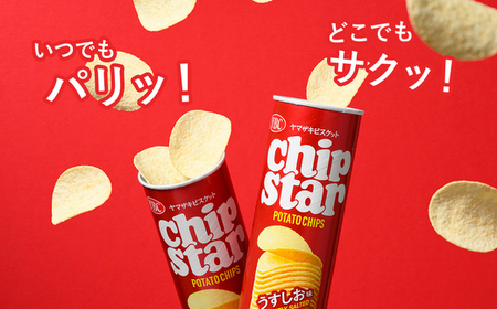 ヤマザキビスケット『チップスターL』うすしお味（24個）ポテトチップ _BY03