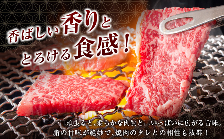 <肉質等級4等級以上>黒毛和牛 霜降り 焼肉 計500g 牛肉 BBQ 国産 宮崎県産【B651-2510-90】