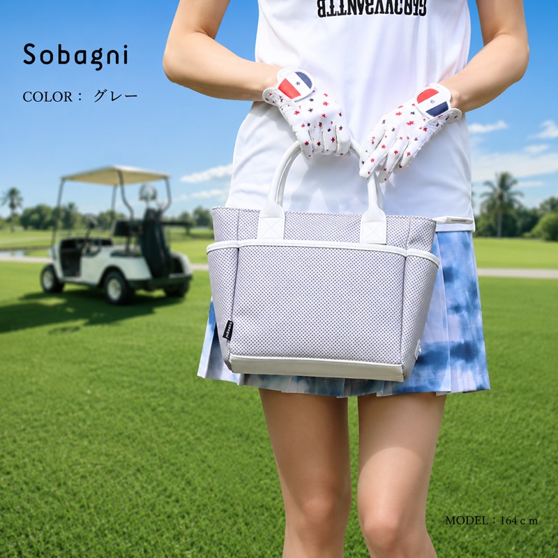 Sobagni カートバッグ -PRATO- ゴルフ カバン バッグ トートバッ