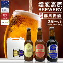 【ふるさと納税】 特選！群馬麦酒セット 【 熨斗 対応品 】 ビール クラフトビール 嬬恋高原ブルワリー 330ml 3本 お歳暮 熨斗 ギフト 贈り物