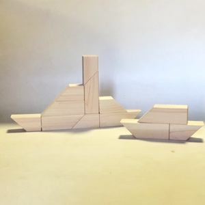 木育玩具　Wood Block　ウッドブロック（A-31）
