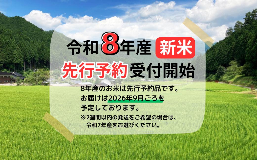 【令和8年産新米・先行予約】【3回定期便】あわくら源流米 あきたこまち 白米 10kg｜西粟倉村産・昼夜寒暖差が育む甘み｜ふるさと納税 K-bg-BFZA
