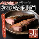 【ふるさと納税】生節(かつおなまり節)プレーン約1kg(本数：5～8本) 鰹 カツオ かつお なまぶし 生節 なまりぶし ツナ スモーク 燻製 サラダ トッピング おつまみ つまみ いぶすき 鹿児島【大丸鰹節】