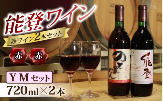 能登ワイン 赤ワイン 2本セット【YMセット】 /