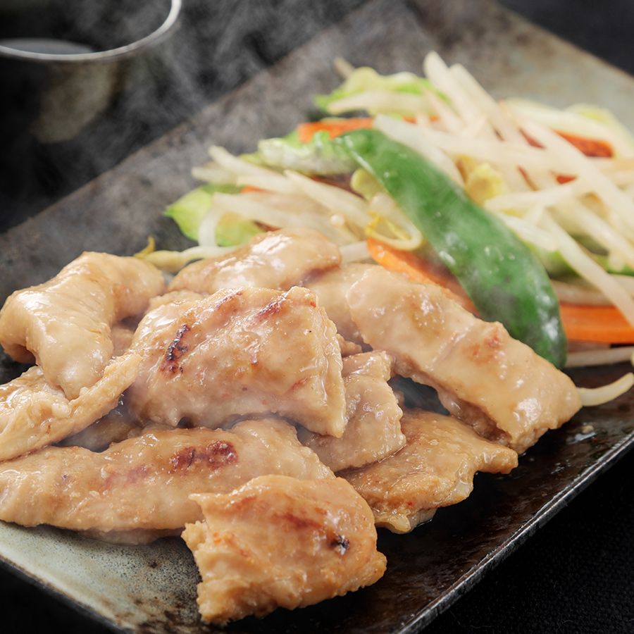 ＜阿部精肉店＞豚上ホルモン味噌・塩 各300g×2個