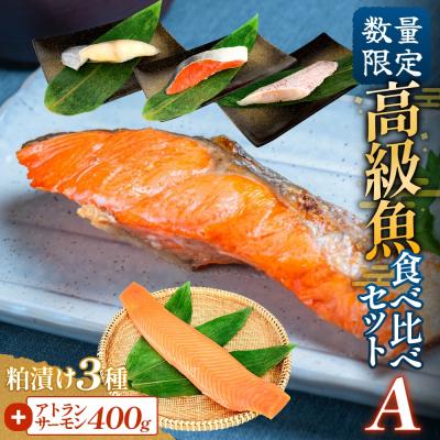 ふるさと納税 石巻市 高級魚 食べ比べ セットA 西京漬け 粕漬 ギフト