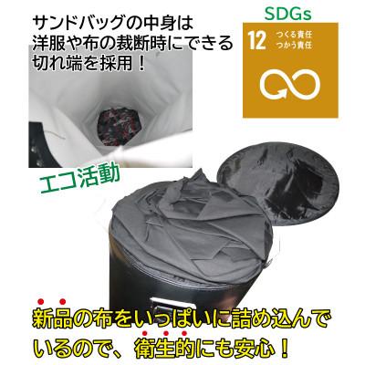 ふるさと納税 茨木市 ワイルドフィットのサンドバッグ　ジム仕様 【赤】φ40×130cm(回転式チェーン付き) |  | 02