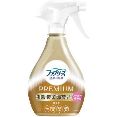 ふるさと納税 群馬県 ファブリーズ 消臭+除菌プレミアム 無香料 本体370ml 12個セット P&amp;G