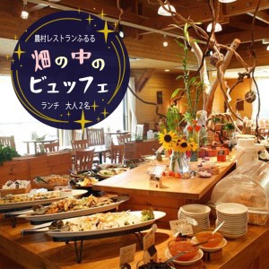 ふるるファーム ビュッフェランチ お食事券 2名分