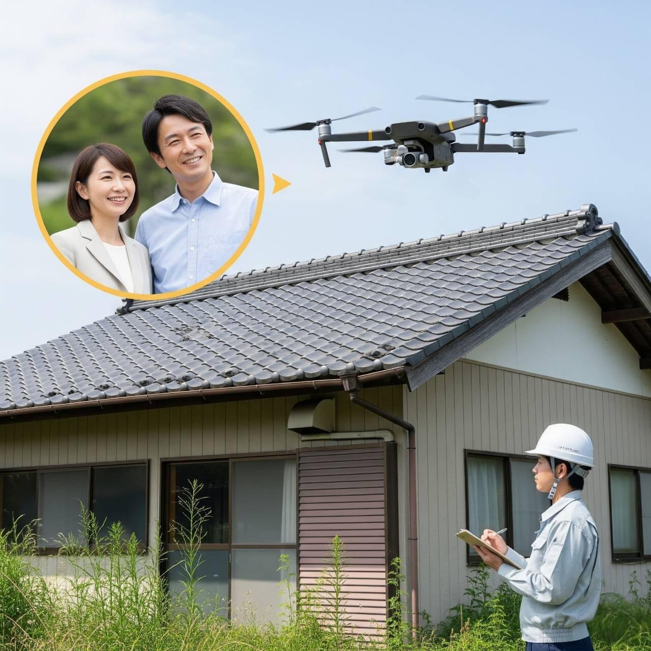 【ふるさと納税】 空き家外観点検サービス 1回分 / 田辺 空家 実家 地元 故郷 確認 調査 見回り 見守り 巡回 代行 サポート 状況確認 屋根上点検 ドローン 防犯 防止
