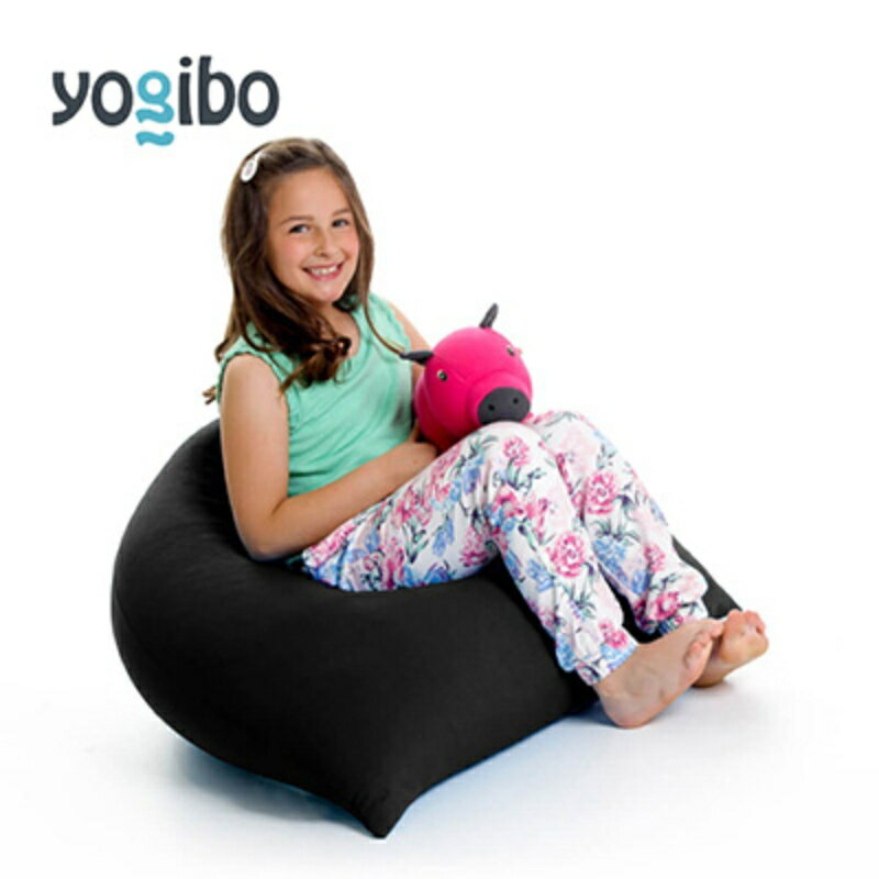 【ふるさと納税】Yogibo Pyramid ( ヨギボー ピラミッド ) ブラック [ インテリア 寝具 ファッション ]　お届け：約2週間後発送予定(大型連休除く)