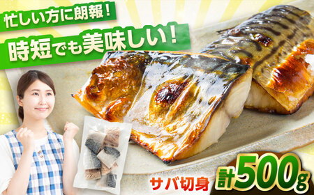 サバ切身　500g 小浜市 / まるほ商店  [BFCS012] 【配送不可地域：北海道・沖縄・離島】 