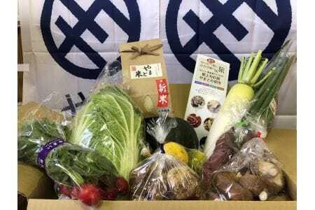 ［定期便］郡上の旬野菜とお米（年3回）