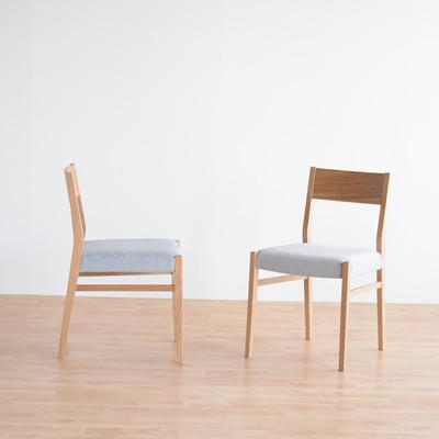 ふるさと納税 大川市 ダイニングチェア　DC01 ウレタン アネルカグレー オーク |  | 02