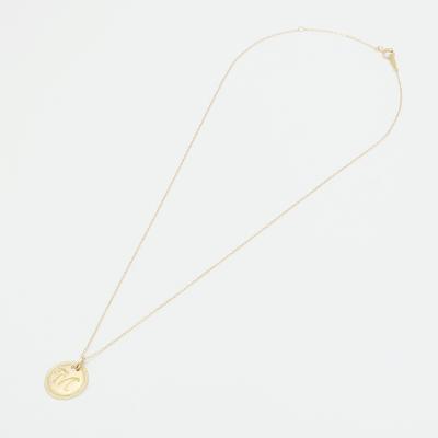 ふるさと納税 甲府市 【K18】イニシャルペンダントネックレス イニシャル:M |  | 03