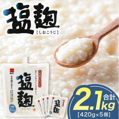 ふるさと納税 安芸高田市 塩麹 お徳用セット [No5895-0772]