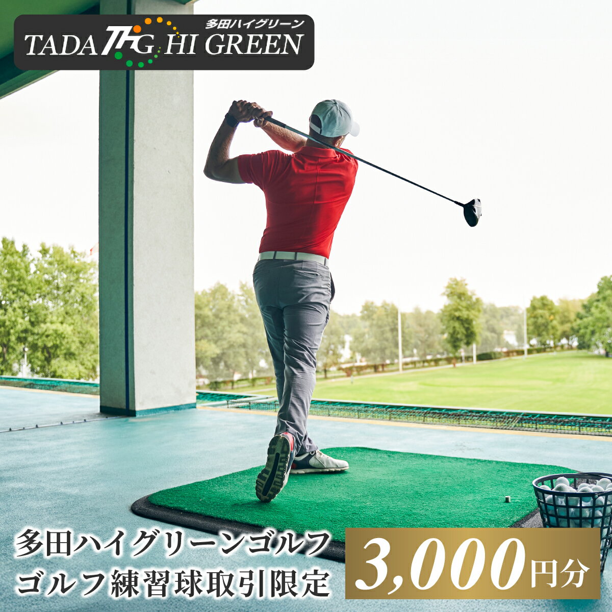 【ふるさと納税】No.416 ゴルフ練習球の取引限定　3000円相当分 ／ トレーニング スポーツ 健康 送料無料 兵庫県