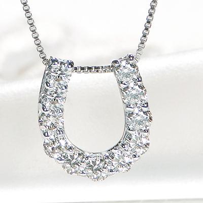 ふるさと納税 甲府市 Pt ダイヤ馬蹄0.20ct　PN　325714 |  | 01