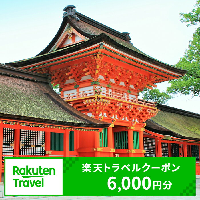 【ふるさと納税】楽天トラベルクーポン 6,000円分【111900200】【楽天グループ】