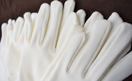 自然の肌触りオーガニックコットン手袋（1双） Ｓサイズ