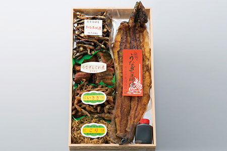 【B-433】魚清商店 炭火焼うなぎ・湖魚佃煮詰合せＡ ［高島屋選定品］