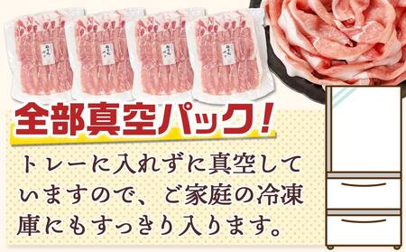 【お歳暮】観音池ポーク ロースしゃぶしゃぶ〈全部真空パック〉1.6kg≪11月17日～12月21日お届け≫_13-1506-WG_(都城市) 都城産 ブランドポーク 観音池ポーク ネッカリッチ 真空 