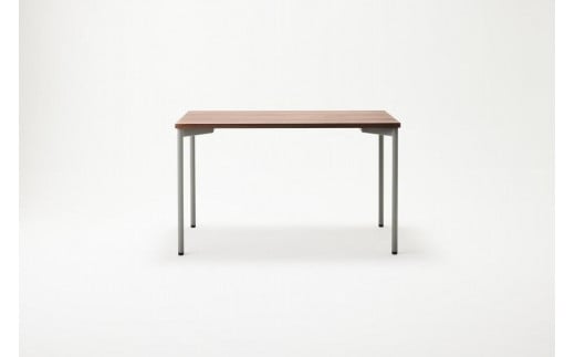 パソコンデスク シンプル デスク WAAKdesk TypeA 120 天板ウォールナット | 脚グレー