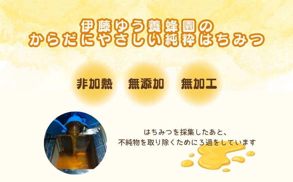 国産 純粋 はちみつ 里の花 125g 黄檗 125g (各1本)／ 蜂蜜 ハチミツ 非加熱 無添加 無加工 百花蜜 単花蜜 キハダ お取り寄せ 伊藤ゆう養蜂園 奈良県 宇陀市 ふるさと納税