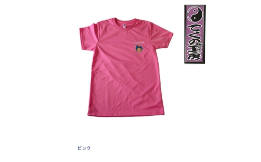 ピンクMサイズ　はむりん女性用Tシャツ ／ 羽村市公式キャラクター ご当地 ゆるキャラ マスコットキャラクター ご当地キャラクター イメージキャラクター かわいい 癒やし 東京都 No.147-04