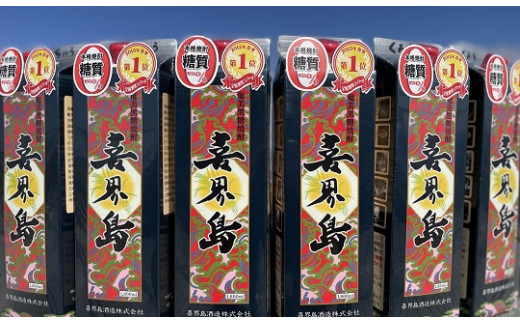 【黒糖焼酎】喜界島(紙パック)　25度・1800ml×6本セット_イメージ2