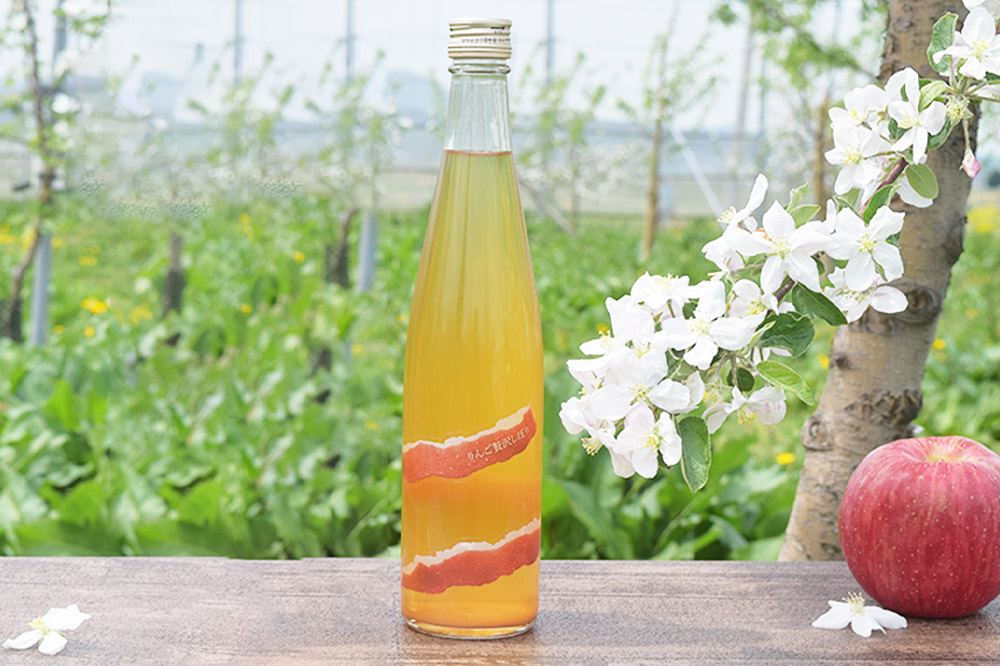 りんご贅沢しぼり 500ml×1本 スパークリング 500ml×2本 計3本セット りんご果汁100％