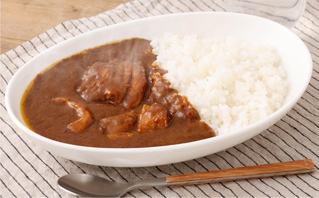 昼にがっつり食べる人生バラ入ポークカレー250g（5個）