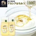 【ふるさと納税】アカシアはちみつボトル 計500g（300g×1本＋200g×1本）