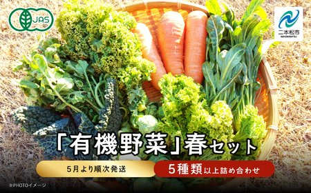 《2026年5月より順次発送》季節の有機野菜「春セット」｜ 野菜 福島県 二本松市【一般社団法人二本松有機農業研究会】