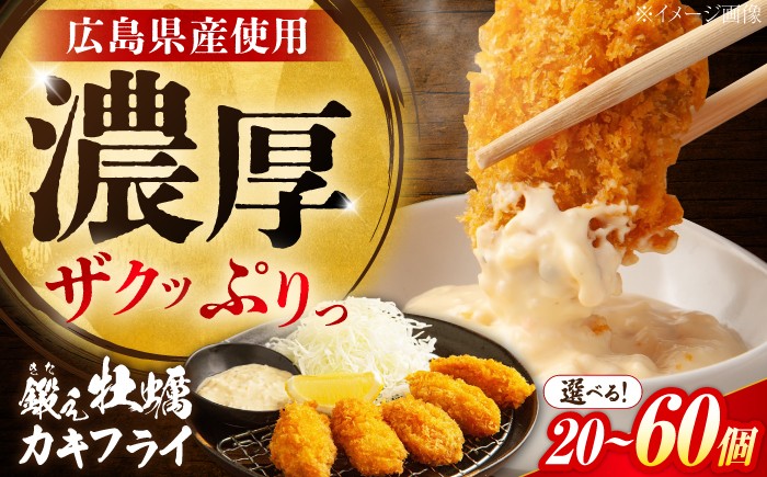
                  牡蠣フライ 鍛え牡蠣のカキフライ 選べる個数（20個／40個／60個） 江田島市／有限会社寺本水産 [XAE015]｜牡蠣 カキ かき フライ 冷凍 加熱用 国産 カキ 料理用 魚介 海鮮物 かき カキ 牡蠣 江田島 広島 人気 おすすめ お取り寄せ
                
