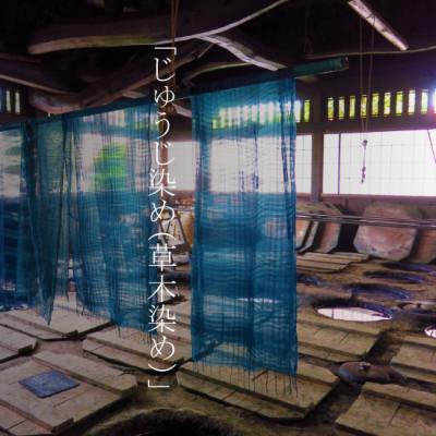 ふるさと納税 木城町 じゅうじ染め(藍染め)プラントハンガーと3号鉢 |  | 02