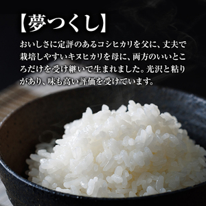 ＜数量限定＞JAよりお届け！福岡県産米 夢つくし (計10kg)お米 おこめ 米 こめ コメ 白米 福岡県産 ブランド米 常温 常温保存【ksg1816】【農産物直売所ほたるの里】