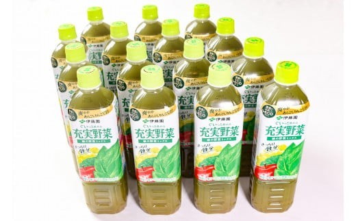【10営業日以内発送】伊藤園 充実野菜 緑の野菜 740g×15本セット（1ケース） スピード発送 野菜ジュース 伊藤園 充実野菜 野菜ジュース　019-G-IT005
