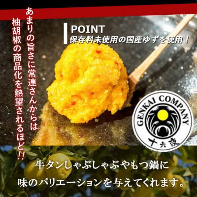 ふるさと納税 玄海町 十六夜　柚子ごしょう(80g×1瓶)【A111】 |  | 01