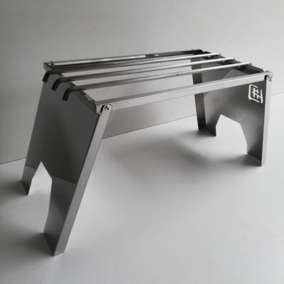 ふるさと納税 守口市 【焚き火台　コンロ】クッカースタンド　ネームあり　B4ファイル付