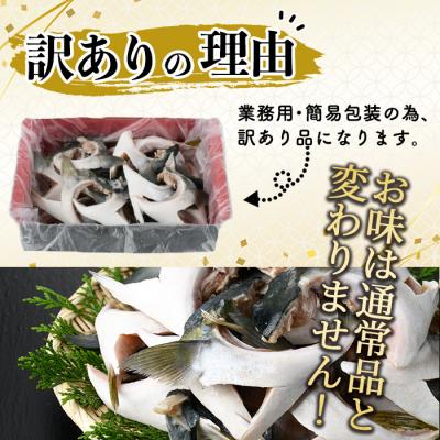 ふるさと納税 佐伯市 ＜訳あり＞無塩ブリカマ(約3kg) |  | 02
