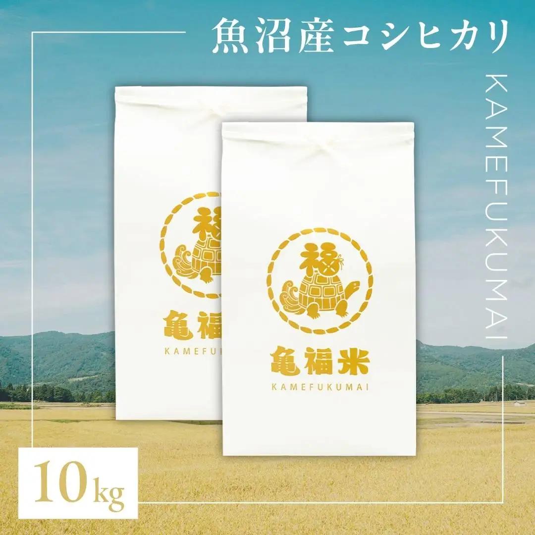 魚沼産コシヒカリ 亀福米 10kg(5キロ×2袋)  特別栽培 | 津南町 魚沼 令和7年