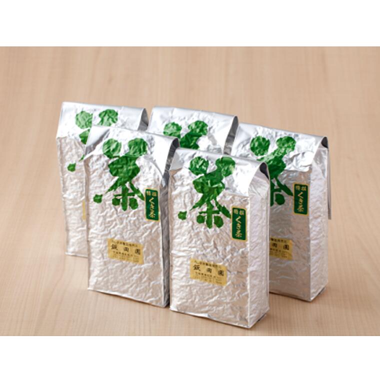 【ふるさと納税】 境町産の一番茶くき茶2kg（400g×5パック）