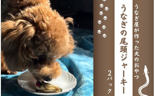 うなぎ屋が作った犬のおやつ　うなぎの頭ジャーキー　【 犬のおやつ ジャーキー うなぎ  高たんぱく質  パピー犬 シニア犬 サクサク 川八  】 <AT-12>