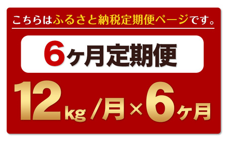 令和6年産 新米 ひのひかり 【6ヶ月定期便】 無洗米  12kg (6kg×2袋) 計6回お届け 《お申し込み月の翌月から出荷開始》 熊本県産 無洗米 精米 ひの 米 こめ お米 熊本県 長洲町