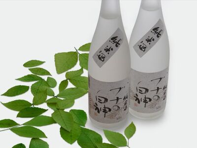 日本酒 純米酒 ブナの白神 720ml ×2本 セット お酒 酒 地酒 純米 清酒 アルコール ギフト プレゼント 贈答 男性 女性 送料無料 青森 青森県 鰺ヶ沢町