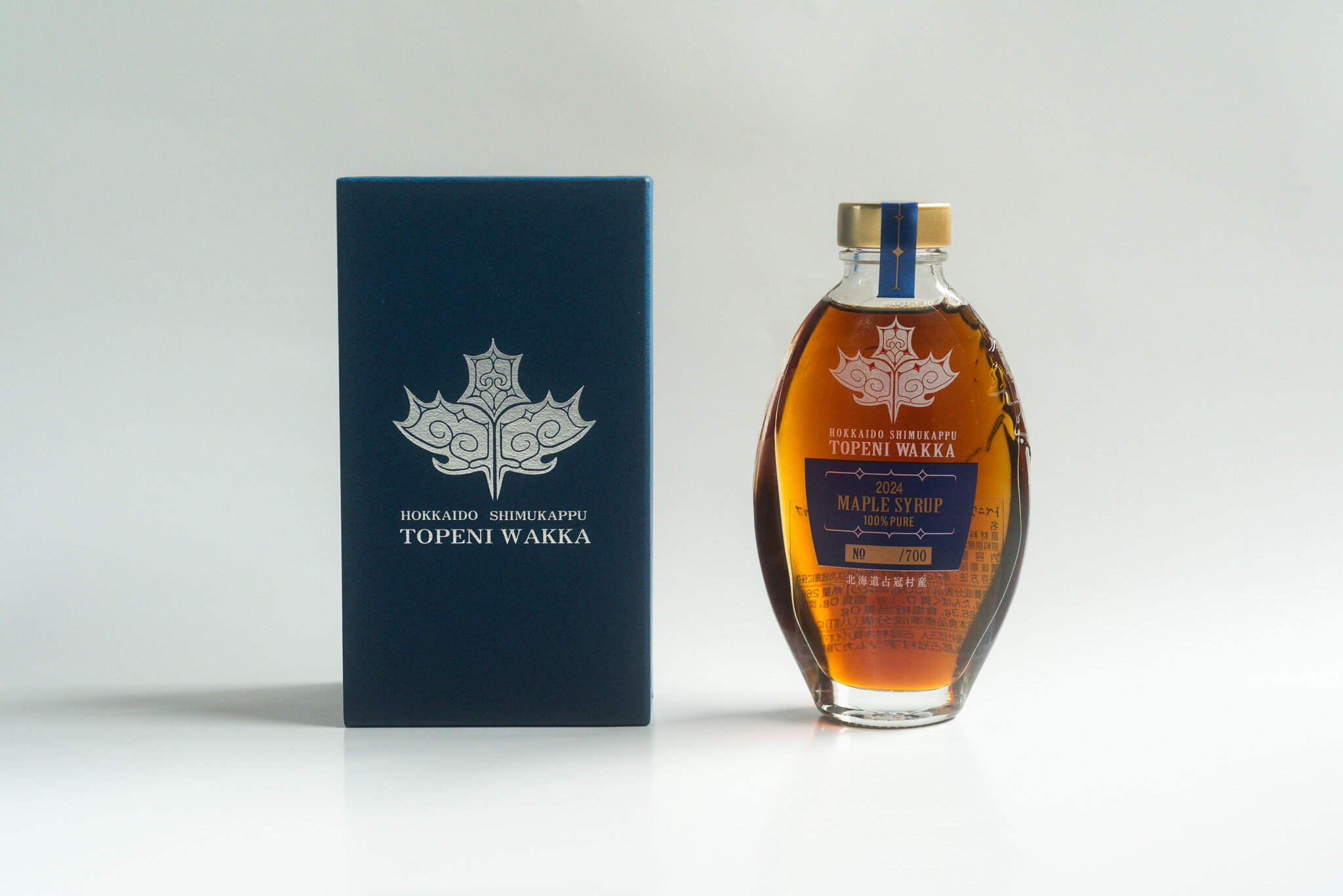 【ふるさと納税】占冠産メープルシロップ　（132g シリアルナンバー入）トペニワッカ　食品　高級　グルメ　ギフト　返礼品　ふるさと納税　北海道　占冠村　森の恵　数量限定