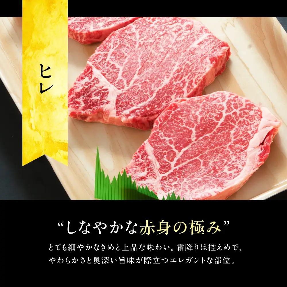 A5等級飛騨牛  ヒレステーキ   750g(150g×5) | ヒレ　