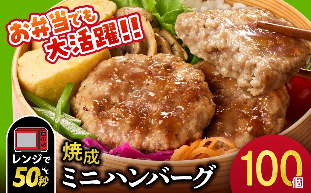 
                  ファイヤーバーグ　焼成ミニハンバーグ25g×100枚
                