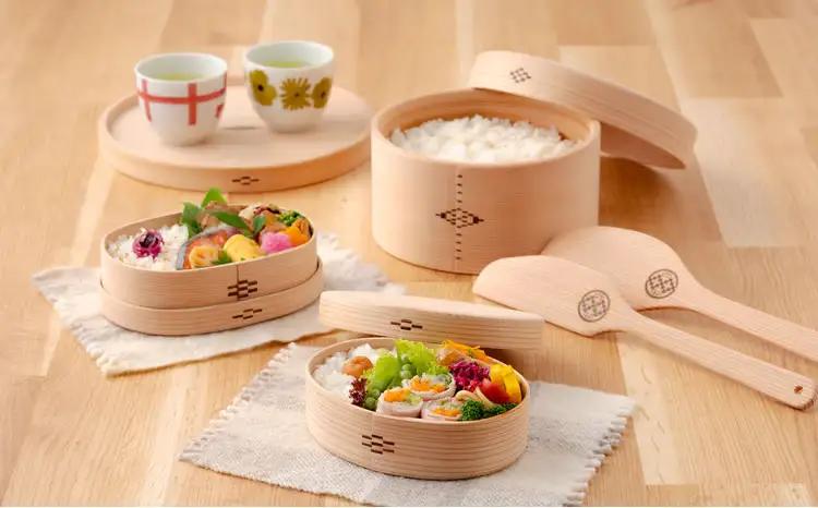 95P6001 【大館曲げわっぱ】料理へらセット【配送日指定不可】【曲げわっぱ工房E08】